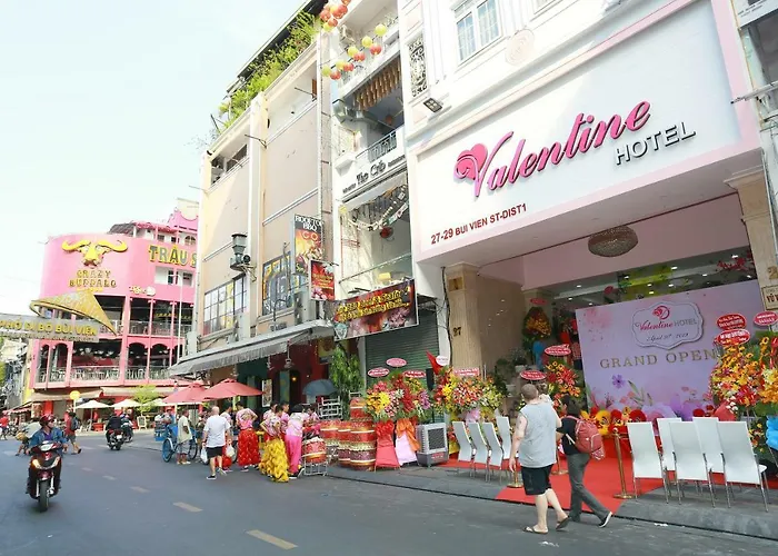 Valentine Hotel Saigon - Bui Vien Street